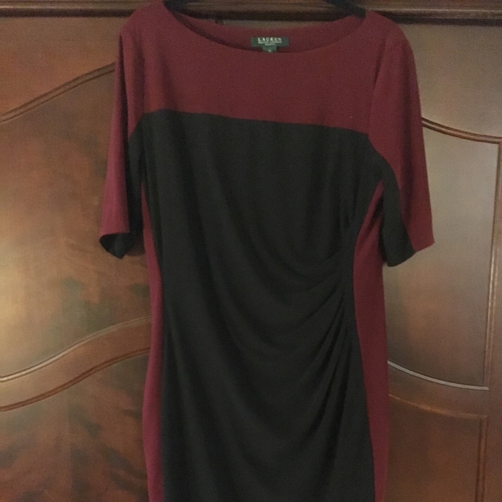 Lauren by Ralph Lauren Color Block Dress